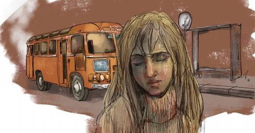 Девушка, жертва торговцев людьми. Фото https://www.meydan.tv/ru/site/opinion/26406/