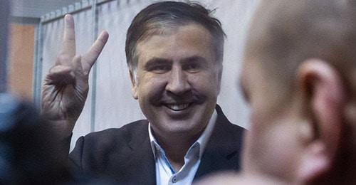 Михаил Саакашвили. Фото © Sputnik / STRINGER https://sputnik-georgia.ru/world_politics/20171211/238519135/Saakashvili-vyshel-na-svobodu-po-resheniju-suda.html

