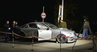 На месте расстрела Павла Ардзинбы. 13 декабря 2017 г. Фото: Sputnik/Томас Тхайцук