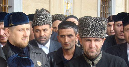 Рамзан Кадыров (слева). Фото: Juerg Vollmer https://ru.wikipedia.org