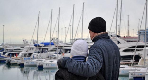 Траурный митинг в память жертв авиакатастрофы Ту-154. Сочи, 27 декабря 2016 г. Фото Светланы Кравченко для "Кавказского узла"