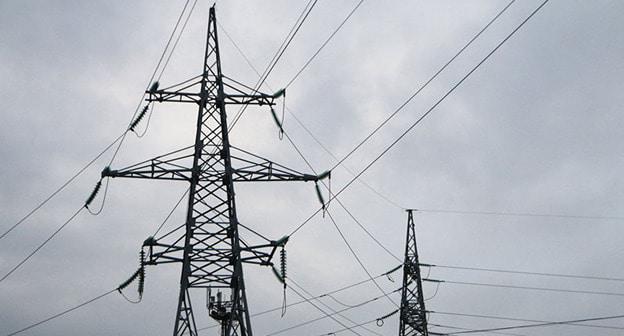 Линии электропередачи. Фото: © Sputnik / Артем Креминский http://sputnik-ossetia.ru/South_Ossetia/20171225/5543365.html