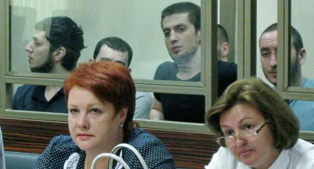 Заседание по делу "Орджоникидзевского джамаата". Август, 2017 г. Фото Константина Волгина для "Кавказского узла"