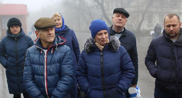 Пикет шахтеров в Гуково. Фото Вячеслава Прудникова для "Кавказского узла"