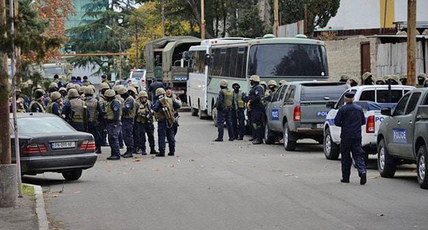 Спецоперация в Тбилиси. © Sputnik / Levan Avlabreli https://sputnik-georgia.ru/incidents/20171122/238260782/Specoperacija-v-Tbilisi-zaderzhan-predpolagaemyj-terrorist.html