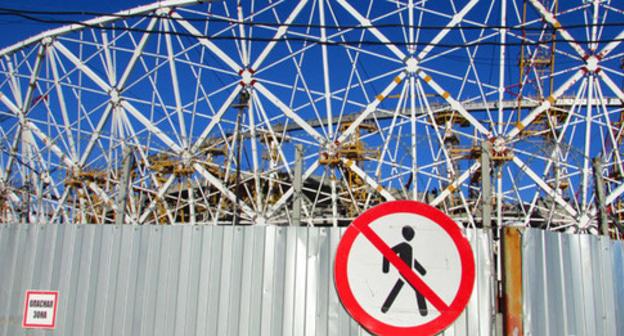 Строящийся стадион "Арена" в Волгограде. Фото Вячеслава Ященко для "Кавказского узла"