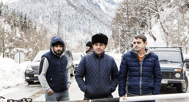 На транскаме. Фото Sputnik / Наталья Айриян
Читать далее: http://sputnik-ossetia.ru/South_Ossetia/20171226/5551516.html