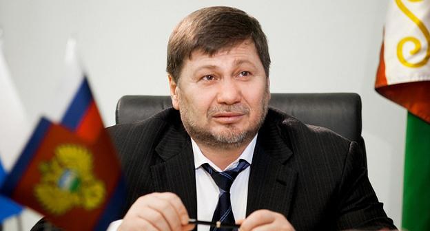 Одес Байсултанов. Фото http://www.minkavkaz.gov.ru/