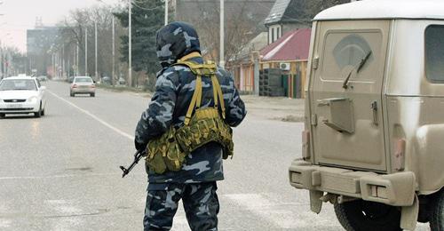 Сотрудник силовых структур. Чечня. Фото: REUTERS/Stringer Russia