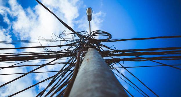 Электрический столб. Фото: Максим Тишин / Югополис