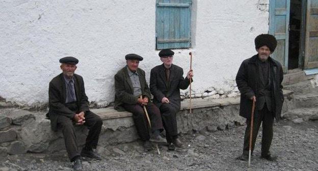 Жители села Храх-Уба. Фото: Александр Костюнин © Фото Юга.ру