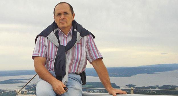 Оюб Титиев. Фото: пресс-служба Правозащитного центра "Мемориал" https://memohrc.org/ru/news_old/zaderzhan-rukovoditel-groznenskogo-predstavitelstva-pravozashchitnogo-centra-memorial

