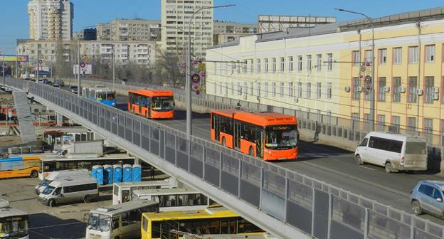 Комсомольский мост. Волгоград. Фото Татьяны Филимоновой для "Кавказского узла"