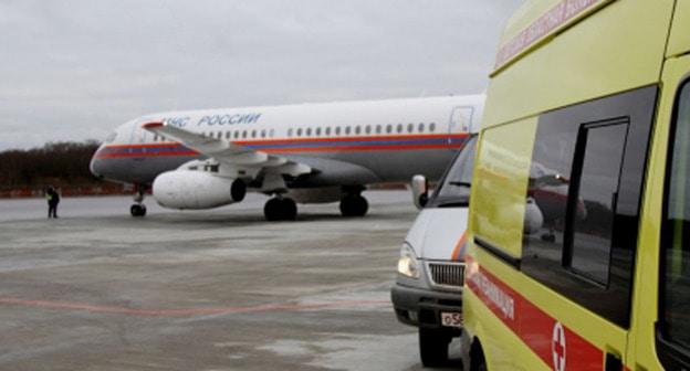 Самолет МЧС. Фото: пресс-служба МЧС России http://39.mchs.gov.ru