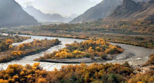 Река Аракс в Армении. Фото © Facebook/ Հայոց պատմության ակումբ / Armenian history club