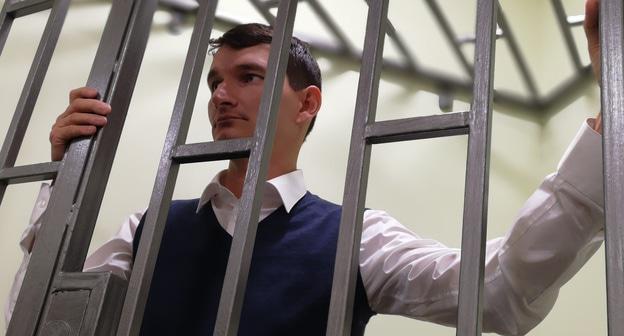 Александр Валов в суде. Сочи, 21 января 2018 год. Фото Светланы Кравченко для "Кавказского узла"