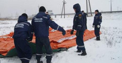 Спасатели развернули пункты обогрева на дорогах в Ростовской области. Фото: Пресс-служба департамента по предупреждению и ликвидации чрезвычайных ситуаций в Ростовской области http://dpchs.donland.ru