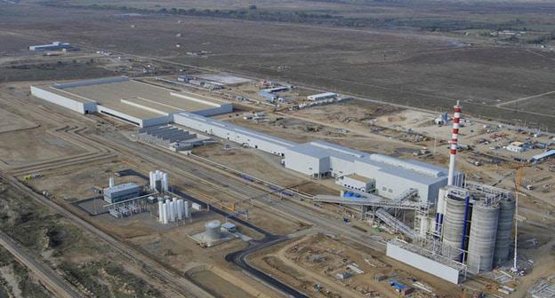 Каспийский завод листового стекла. Фото: Пресс-служба Группа компаний спектрум http://www.spectrum-group.ru/about-company/project-geography/