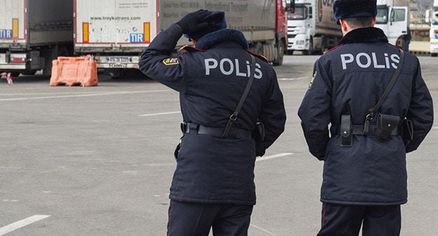 Сотрудники полиции. Азербайджан. Фото © Sputnik / Murad Orujov https://ru.sputnik.az/azerbaijan/20171030/412551552/nakazany-policejskie-ministr-azerbajdzhan.html