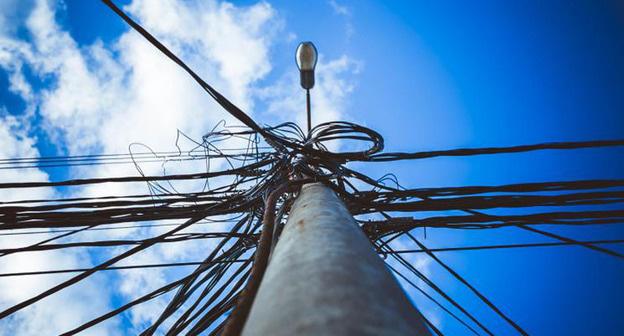 Электрический столб. Фото: Максим Тишин / Югополис