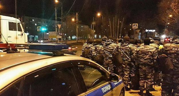 На месте стрельбы в Красноармейском районе Волгограда. 18 января 2018 г. Фото: Пресс-служба ГУ МВД по Волгоградской области