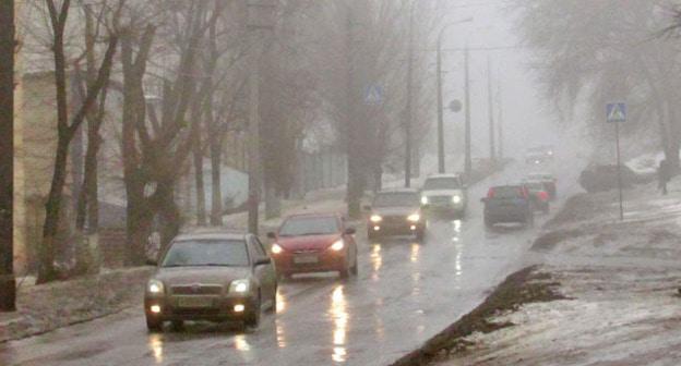 Дорога в Волгограде. Фото Вячеслава Ященко для "Кавказского узла"