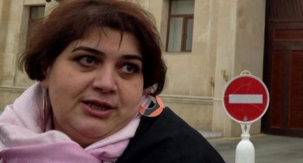 Хадиджа Исмайлова. Фото: Aziz Karimov (RFE/RL)