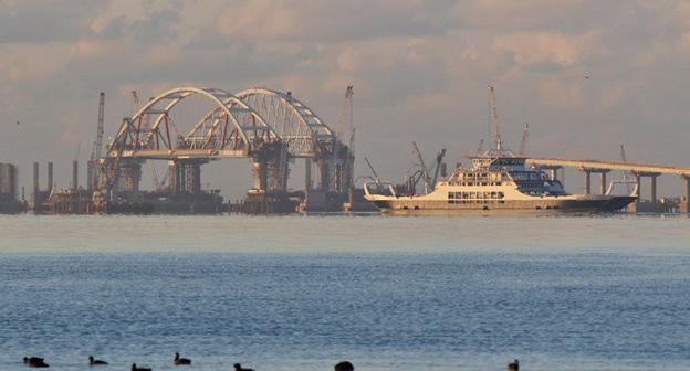 Керченская переправа. Фото: REUTERS/Pavel Rebrov