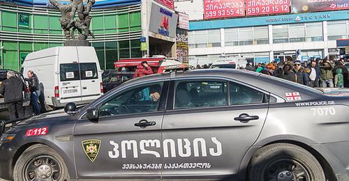 Взрыв станции метро "Варкетили". Тбилиси, 30 января 2018 г. Фото © Sputnik / Levan Avlabreli https://sputnik-georgia.ru/society/20180130/239109152/Policejski-postradal-v-rezultate-obrushenija-potolka-v-metro-Tbilisi.html
