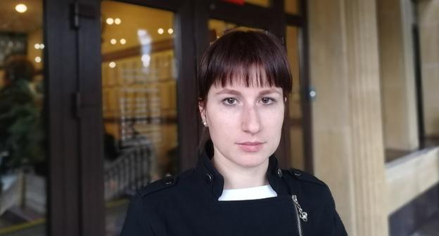 Учительница Елена Носова. Фото Светланы Кравченко для "Кавказского узла"