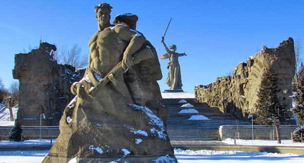 Мамаев Курган. Волгоград. Фото Вячеслава Ященко для "Кавказского узла"