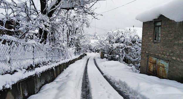 Снегопад в Аджарии. Фото © FB / Районная администрация Грузии https://sputnik-georgia.ru/society/20161212/234152932/Snegopad-sozdal-problemy-v-vysokogornoj-Adzharii.html