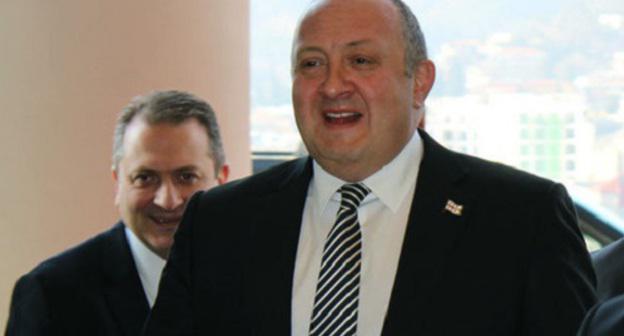 Георгий Маргвелашвили (справа). Фото Инны Кукуджановой для "Кавказского узла"
