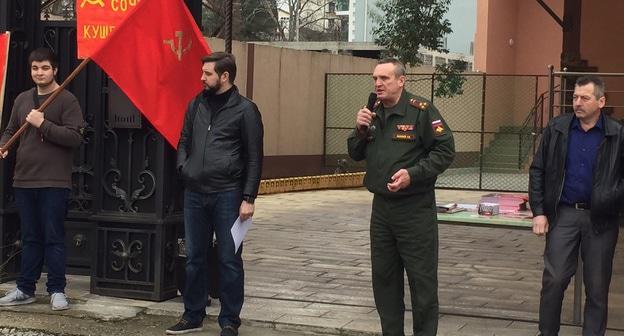 На митинге в Лоо. Сочи, 3 февраля 2018 года. Фото Светланы Кравченко для "Кавказского узла"