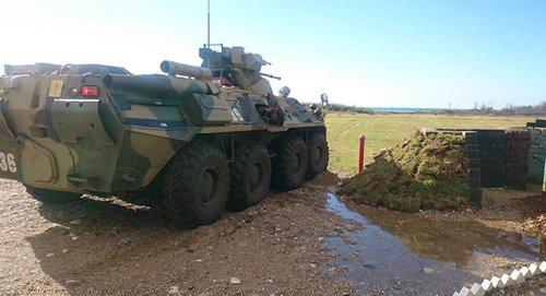 Личный состав мотострелковых подразделений российской военной базы Южного военного округа в Абхазии выполнили боевые стрельбы и завершили отработку совместных действий отделений и экипажей бронемашин

Читать далее: http://sputnik-abkhazia.ru/Abkhazia/20180205/1023082441/pod-ognem-pechenegov-rossijskie-strelki-porazili-celi-v-abxazii.html © Фото: Пресс-служба ЮВО
