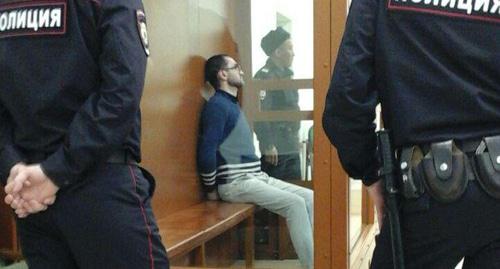Шамиль Нурмагомедов перед оглашением приговора. Фото корреспондента "Кавказского узла"