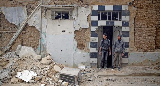 Война в Сирии. Фото: REUTERS/Bassam Khabieh TPX IMAGES OF THE DAY