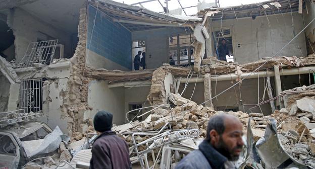 Война в Сирии. Фото: REUTERS/Bassam Khabieh