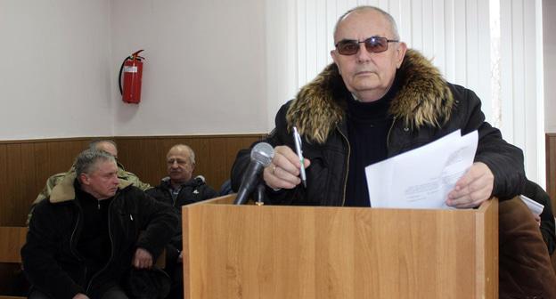  Валерий Дьяконов в суде. Фото корреспондента "Кавказского узла"