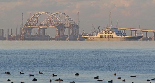 Керченская переправа. Фото: REUTERS/Pavel Rebrov