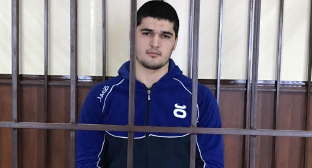 Багир Махмудов в зале суда в Махачкале, 16 февраля 2018 года. Фото: Патимат Махмудова для "Кавказского узла".