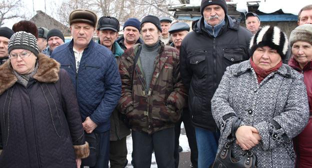 Собрание шахтеров в Гуково. 19 февраля 2018 г. Фото Вячеслава Прудникова для "Кавказского узла"