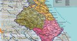Карта Дагестана, административно-территориальное деление. Фото "Кавказского узла"