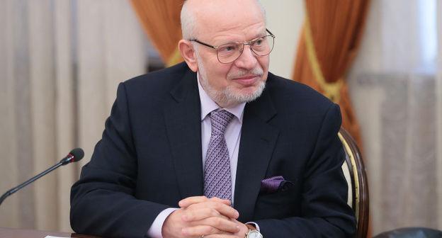 Глава СПЧ Михаил Федотов. Фото пресс-службы Совета при президенте РФ по развитию гражданского общества и правам человека