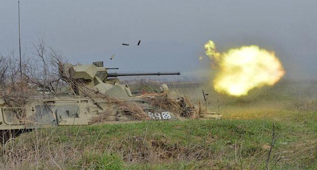 Военные учения. Фото: © Sputnik / Саид Царнаев https://sputnik-ossetia.ru/South_Ossetia/20160916/3035690.html