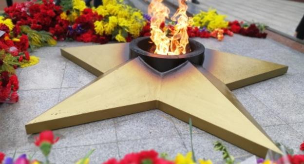 Вечный огонь в Сочи. Фото: Светлана Кравченко для "Кавказского узла".