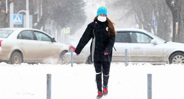 Снегопад Краснодар. Фото: Николай Ильин, ЮГА.ру