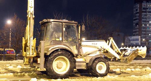 Уборочная техника. Фото Олега Пчелова для "Кавказского узла"