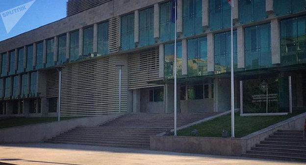 Служба государственной безопасности Грузии. Фото Sputnik / Alexander Imedashvili
https://sputnik-georgia.ru/politics/20180224/239443222/SGB-Gruzii-vedet-peregovory-s-predstaviteljami-Chinvali.html