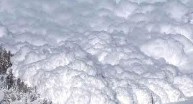 Сход лавины © Фото Нины Зотиной, Юга.ру
